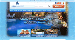 Desktop Screenshot of leisureindustries.ca